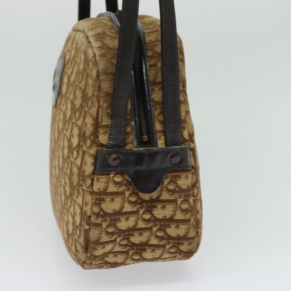 DIOR Trotter Canvas Shoulder Bag Brown - Picture 4 of 16
